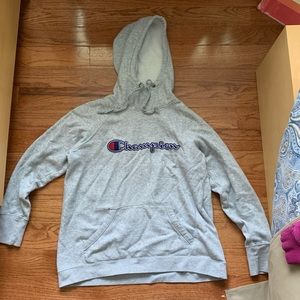 Cowl Neck Champion Hoodie